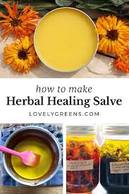 herbal healing salve recipe diy