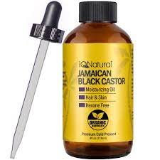 Castor oil is a popular ingredient in hair products formulated for highly textured hair because it is known for its ability to seal moisture in the hair, combatting the natural dryness of these hair types. Iq Natural Jamaican Black Castor Oil Hair Oil For Hair Growth And Skin Conditioning 4oz Bottle Walmart Com Walmart Com
