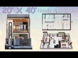 20 45 House Plan East Facing 20 45