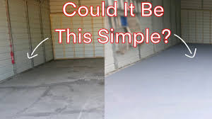 how i fixed my pitted concrete garage