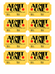 Make unique tickets in a flash. Movie Leon Escapers Co Printable Movie Ticket Sheet Transparent Png Download 496095 Vippng