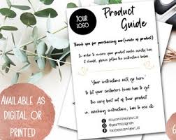 They should be easy to scan for relevant and actionable information. Product Info Cards Etsy