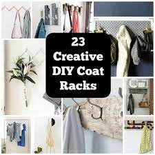 23 Clever Diy Coat Rack Ideas For Your