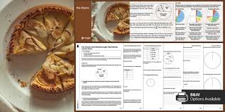 pie charts ks3 resource pack