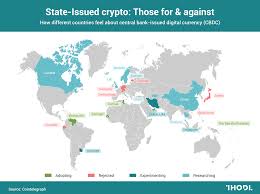 Chart Of The Day State Issued Crypto Those For Against