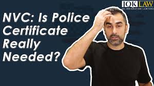 nvc is police certificate really