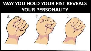 fist personality test the way you make
