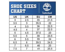 Timberland 6 Inch Size Chart Bedowntowndaytona Com