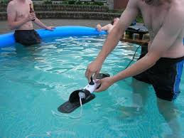 Power strip floating on foam flip flops... - Webster Electric, Inc. |  Facebook