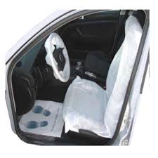 Disposable Plastic Car Seat Covers 4