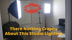 There Nothing Craphy About This Studio Lighting 4 Socket Studio Soft Box Photography Youtube