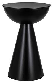 Iconic Black Round Side Table Cfs