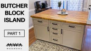 how to build a kitchen island part 1