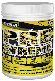 pre xtreme pre workout supplement in