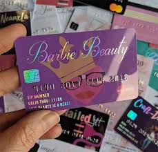The thermal print side of the paper will eed out facing you. Plastic Credit Card Business Cards With Embossed Numbers