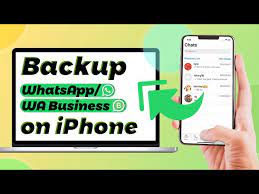 how to backup whatsapp iphone to pc
