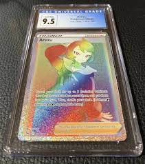 Arezu - Pokemon Lost Origin Rainbow Secret Rare Trainer 204/196 CGC 9.5 Gem  Mint | eBay