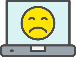 sad face icon vector art icons and