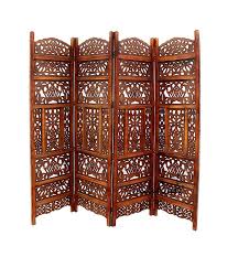 Surfboard shaped palm leaf and drinks print 3 panel room divider, multicolorneed a break from your daily mundane chores, bring home this coveted contemporary style 3 panel room divider. Wonderful Leaf Design Wooden Room Divider Rd 0042