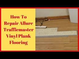 how to repair allure flooring by