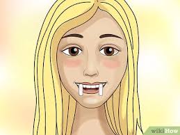 Vampire teeth can be found rather easily, as well. 3 Ways To Make Quick Vampire Fangs Wikihow