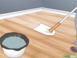 how to strip and wax a floor with