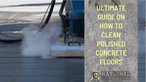 clean polished concrete floors