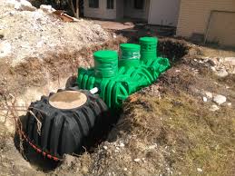 aerobic septic system installation by