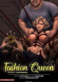 Porn comic Fashion Queen. Kittyhand Sex comic milf beauties met 