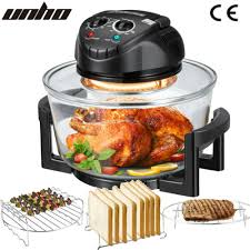 Large Sized 17l Glass Air Fryer