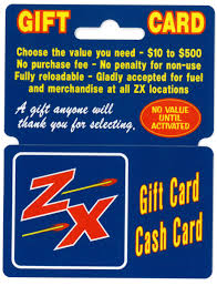 zx gift cards zx gas stations and