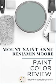 Benjamin Moore Mount Saint Anne Color