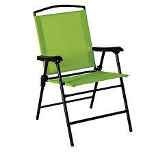 Green Folding Sling Chair