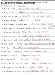 Writing Chemical Formulas Worksheet