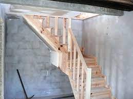 Corner Basement Stair To Replace The