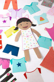 Free printable paper dolls with their clothes. Printable Paper Dolls Clothes And Accessories Design Eat Repeat