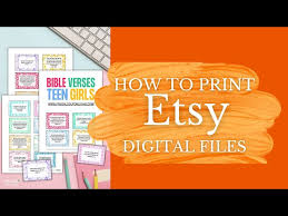 How To Print Digital S At