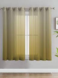 self beige 5 ft window curtains