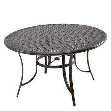 cast aluminum high outdoor dining table