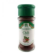 mccormick chili powder net wt 35g