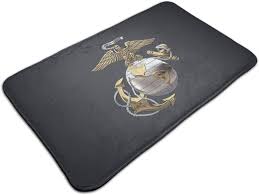 marine corps doormat floor mat indoor