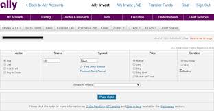 How To Use Your Ally Invest Trading Account