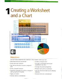 Creating A Worksheet And A Chart Manualzz Com