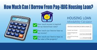 borrow from pag ibig housing loan