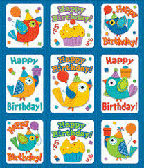 Happy Birthday Party Stickers Found Here Fun Selection