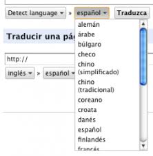 google translate traducción de textos