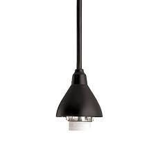 Project Source 17314 002 1 Light Dimmable Matte Black Bell Linear Track Lighting Pendants Vip Outlet