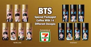In addition, it is made in collaboration with charles babinski who is the 2015 us barista champion! Bts Special Packaged Coffee With 14 Designs Are In 7 Eleven Malaysia Mydaehan