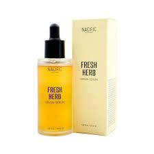 I love the fact that this serum contains so many natural plant extracts but to be honest, the oils kind of scared me a little. Nacific Fresh Herb Origin Serum 50ml