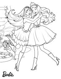 Barbie appears at the beginning and end of the film, and she is voiced by kelly sheridan. Barbie Princess Coloring Pages Best Coloring Pages For Kids